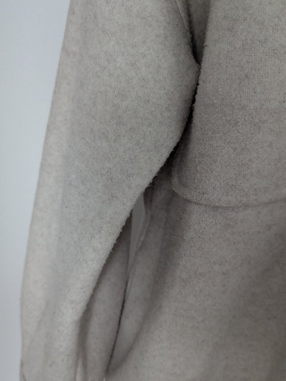 Oversized Grey Fall Shacket - Picture 4 of 9